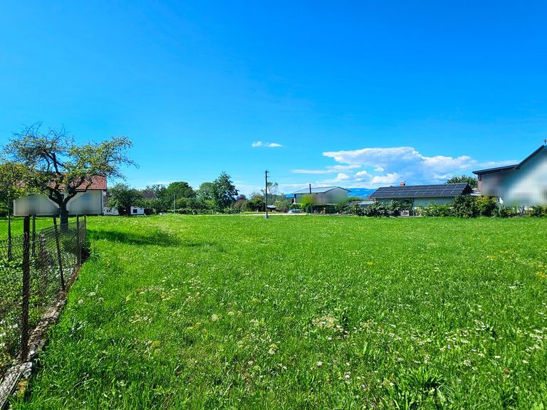 Grundstück - Blick nach Westen