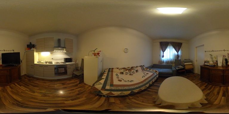 Wohnung 3 - Küche & Wohnbereich