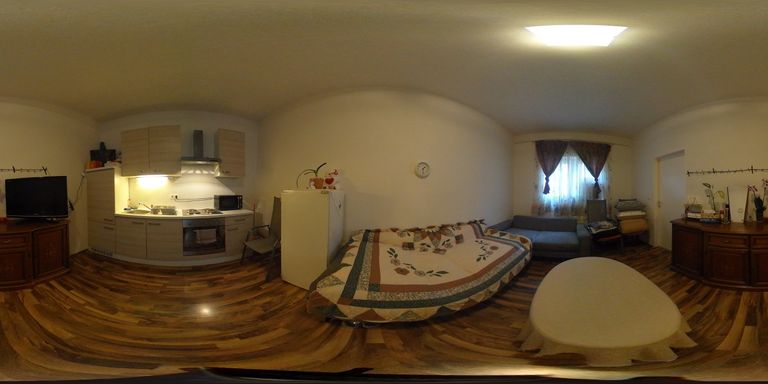 Wohnung 3 - Küche & Wohnbereich