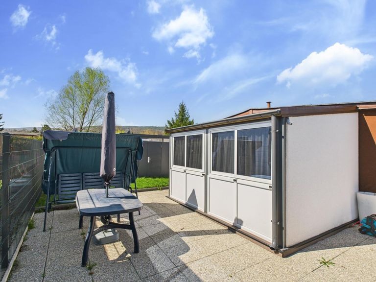 Terrasse und Wintergarten