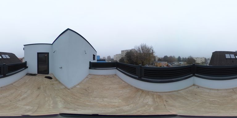 Terrasse im Dachgeschoss