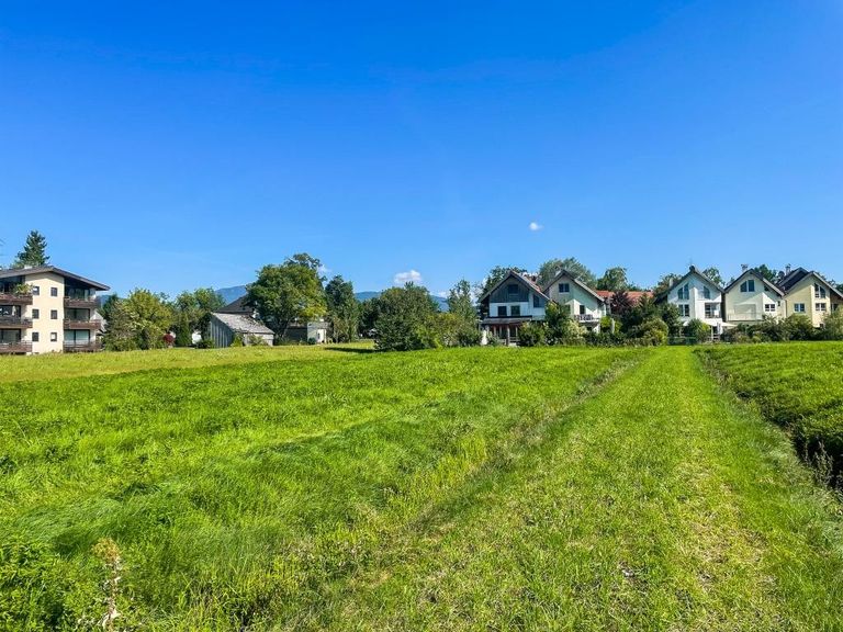 Blick in bestehende Siedlung