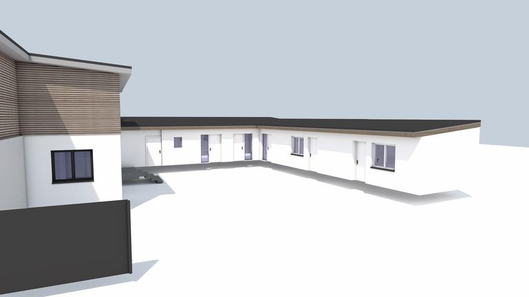 Hofansicht Nebengebäude