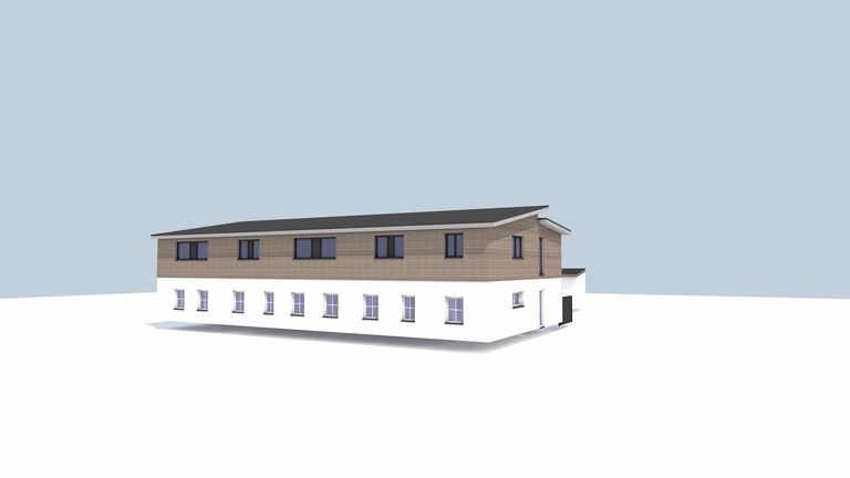 Rendering Strassenansicht