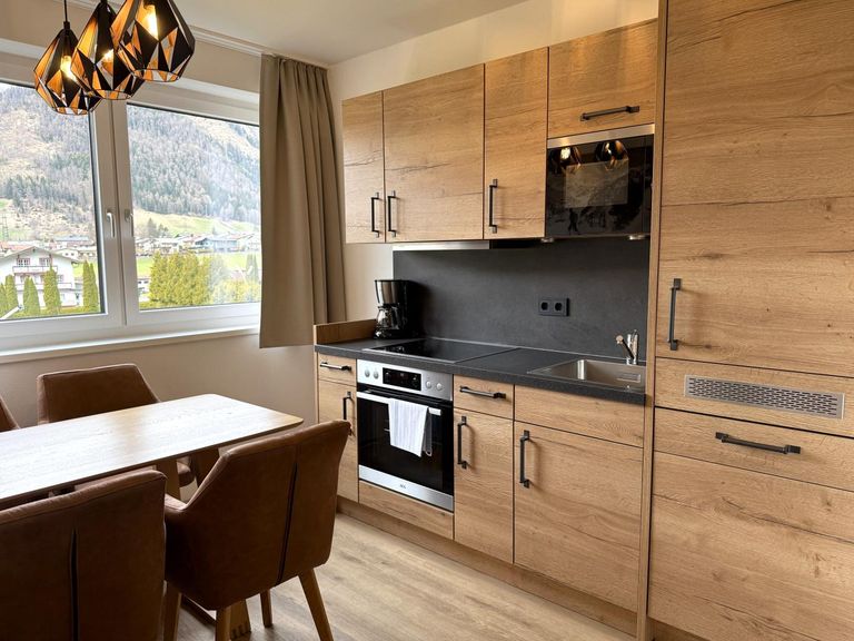 voll ausgestattete Küche