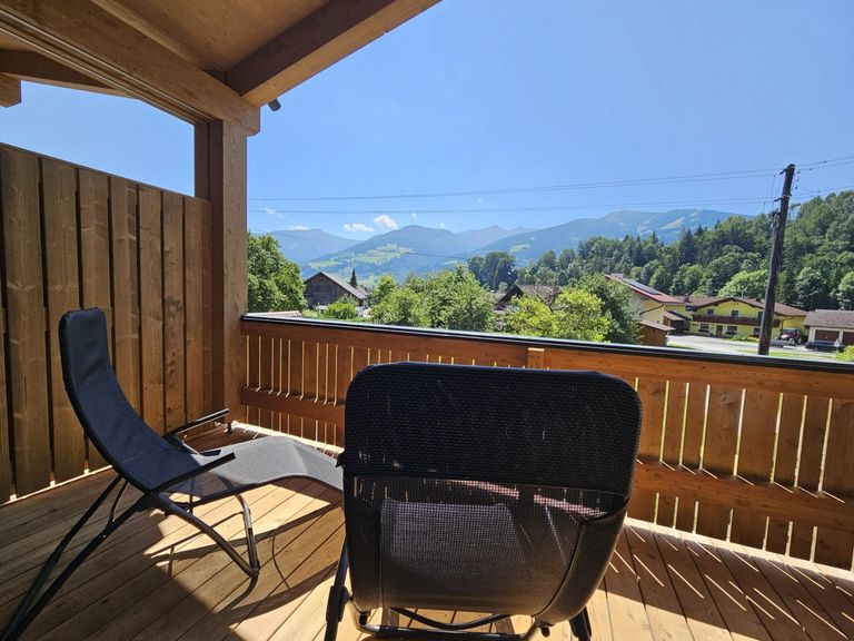 Balkon Blick Schiberge