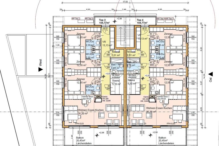 Grundriss Wohnungen Weißenbach