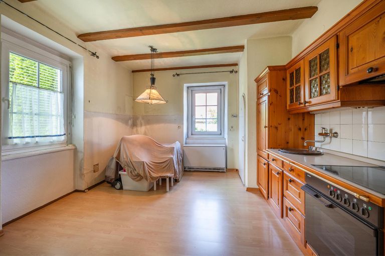 Küche unrenovierter Teil