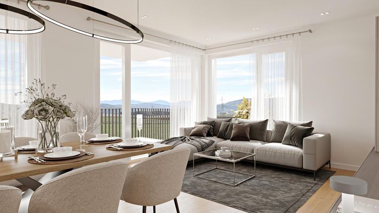 Visualisierungsbeispiel Wohnzimmer