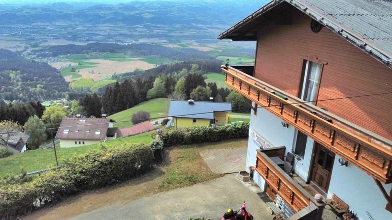 Blick aus 1000m Seehöhe