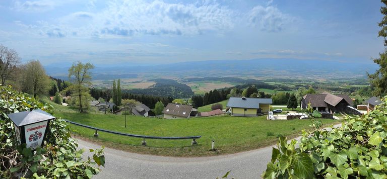 Panoramablick ins Lavanttal