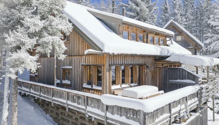Außenansicht Haus samt Terrasse