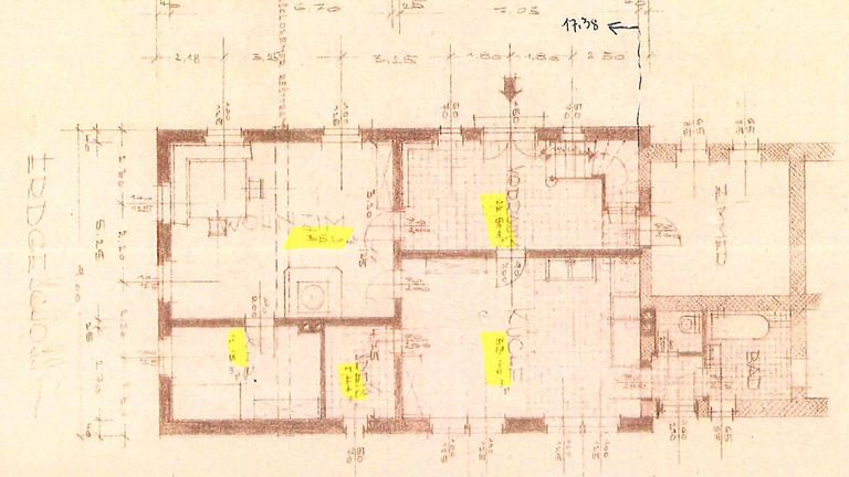 Grundriss Erdgeschoss Gebäude