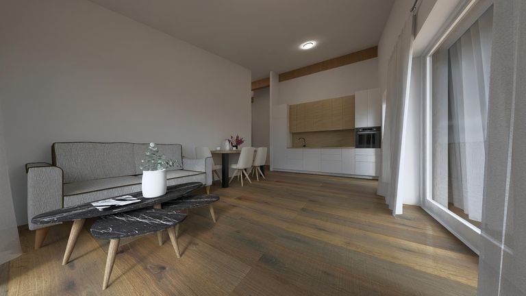 Grafik Wohn- Essbereich