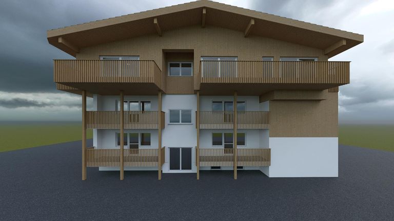 Visualisierung Ansicht Nord