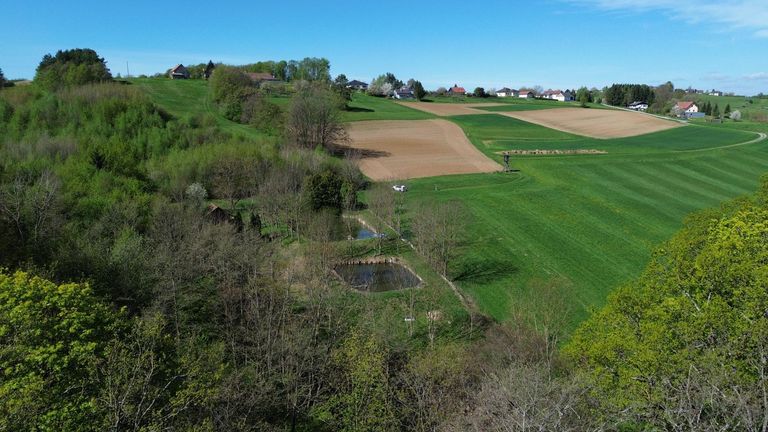 Drohnenansicht Panorama