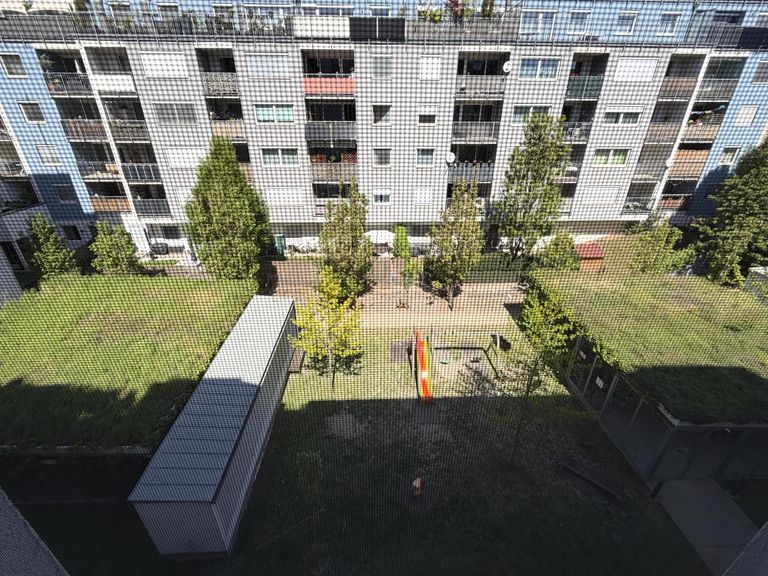 Ausblick in den Innenhof
