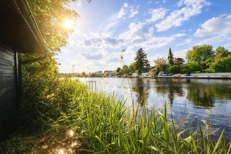 Blick über den Nikolaussee