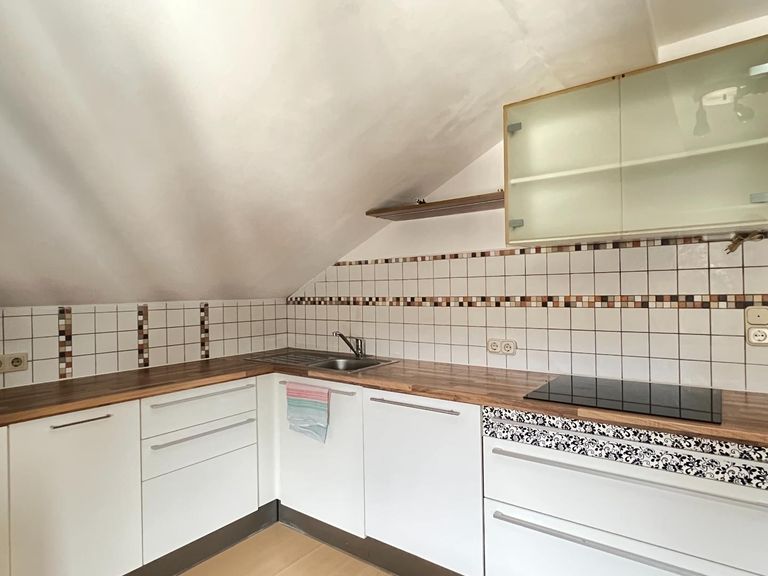 Küche Wohnung Dachgeschoss