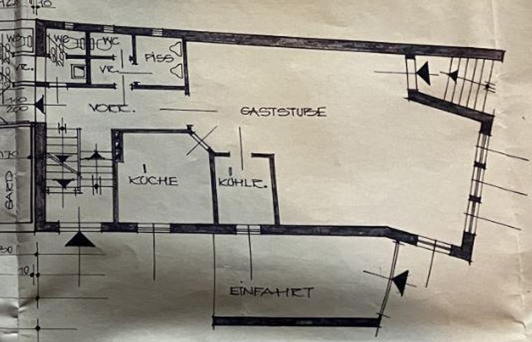 Grundriss Lokal