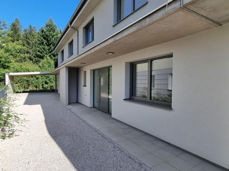 Zufahrt Haus A & Zugang Haus B