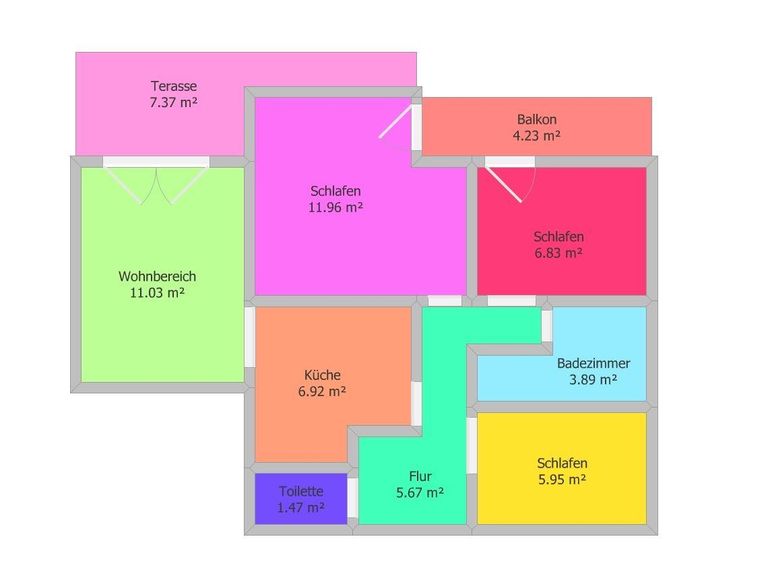 Plan aktuell Zirl Terrassenwohnung