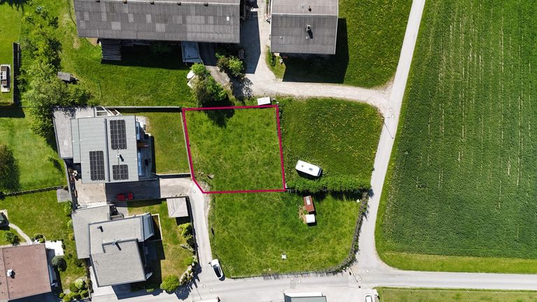 Mieming - Grundstück - Luftaufnahme