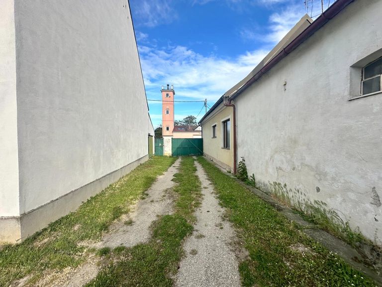 hinteren Teil des Grundstücks