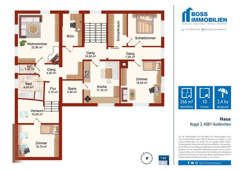 Grundriss Koppl 3-OG