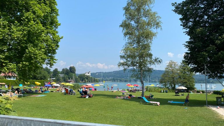 Reifnitz Strandbad in 3 min Gehweite verpixelt