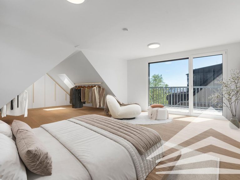 Schlafzimmer & SR_DG2 mit Möblierungsvorschlag