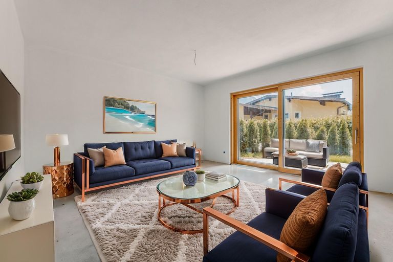 Wohnzimmer Virtual Staging