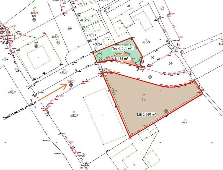 Detail Bauplatz Süd