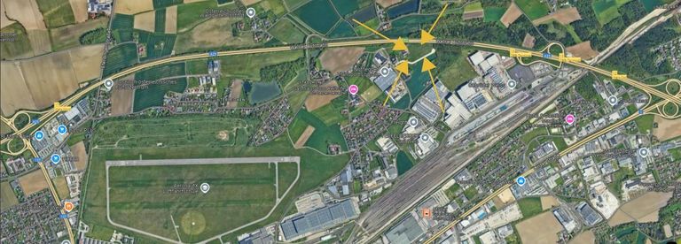 Google Maps Bauplatz Ost