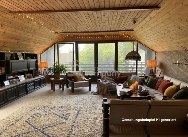 Gestaltungsbeispiel Wohnzimmer