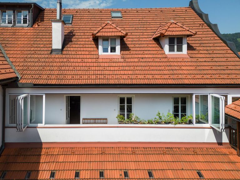 hübscher Arkadengang