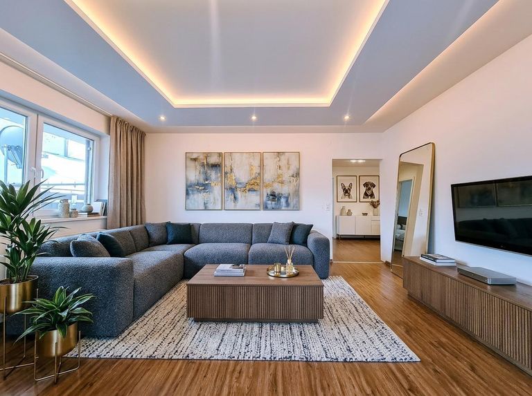 Wohnzimmer Visualisierung