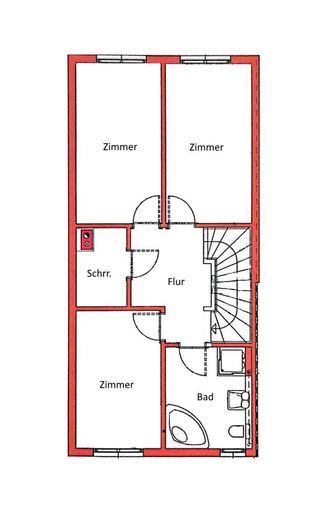 26. Reihenhaus 1220 Wien - Grundriss