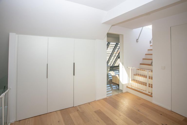 Galerie und Stiege zur Dachterrasse