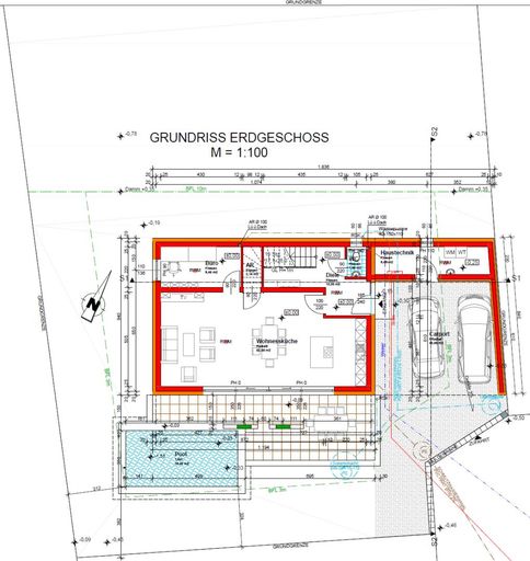 Grundrissplan inkl. Garten_EG