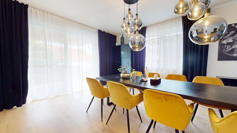 EG Wohn-, Koch- und Essbereich