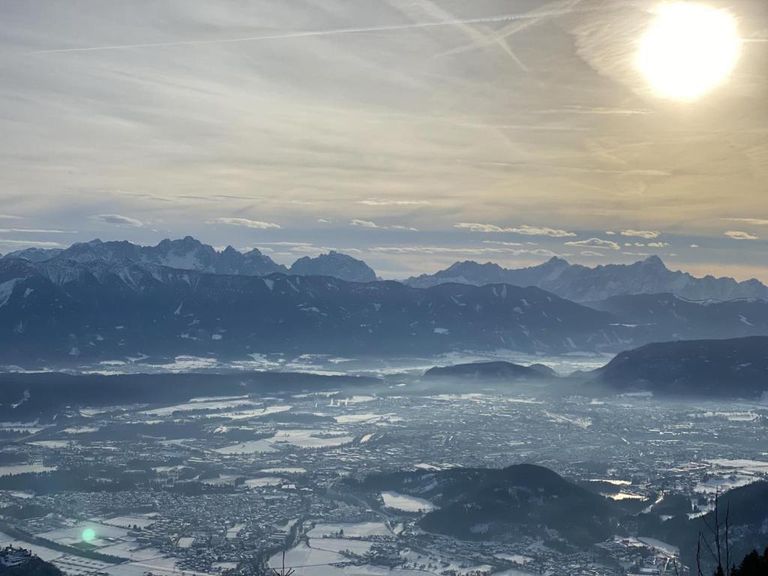 Ausblick von der Kanzelhöhe