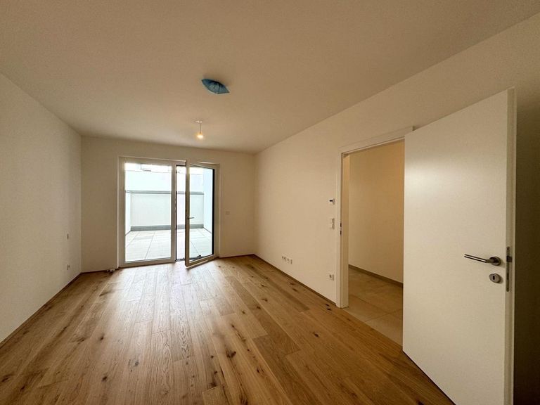 Schlafzimmer 1 von 2 mit Bad en Suite