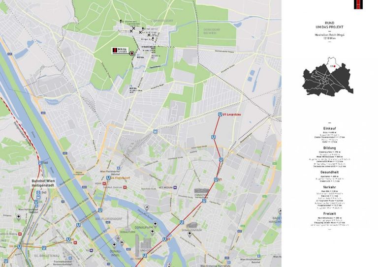 Lageplan Wien gesamt