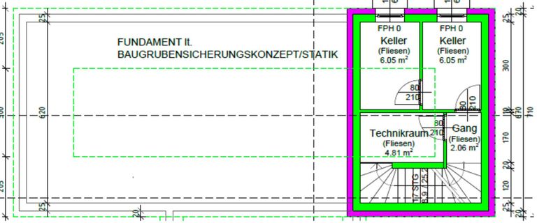 15. Keller (Nutzfläche ca. 19 m2)
