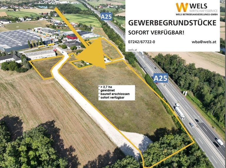 Gewerbe über 2,7 ha