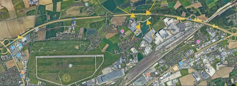 google Maps Süd+Nord+Ost