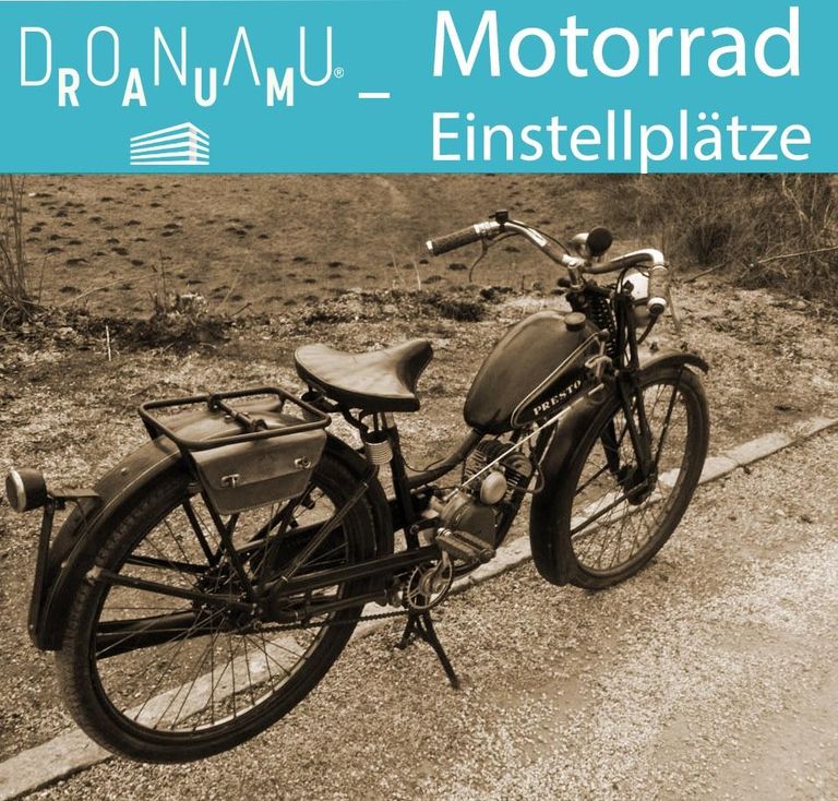 Motorrad-Einstellplätze