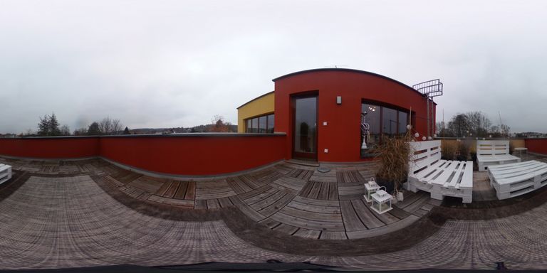 Außenansicht Terrasse OG