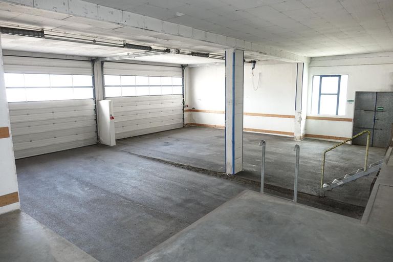 Anlieferung mit Rampe